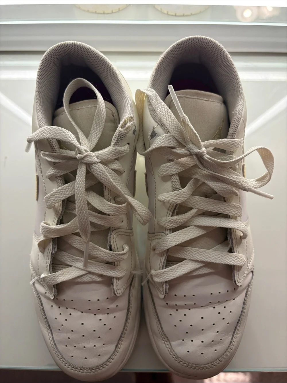 Nike Kids White Sneakers